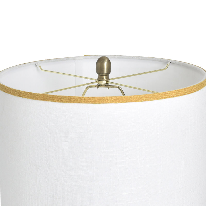 Ceramic Table Lamp - White Shade