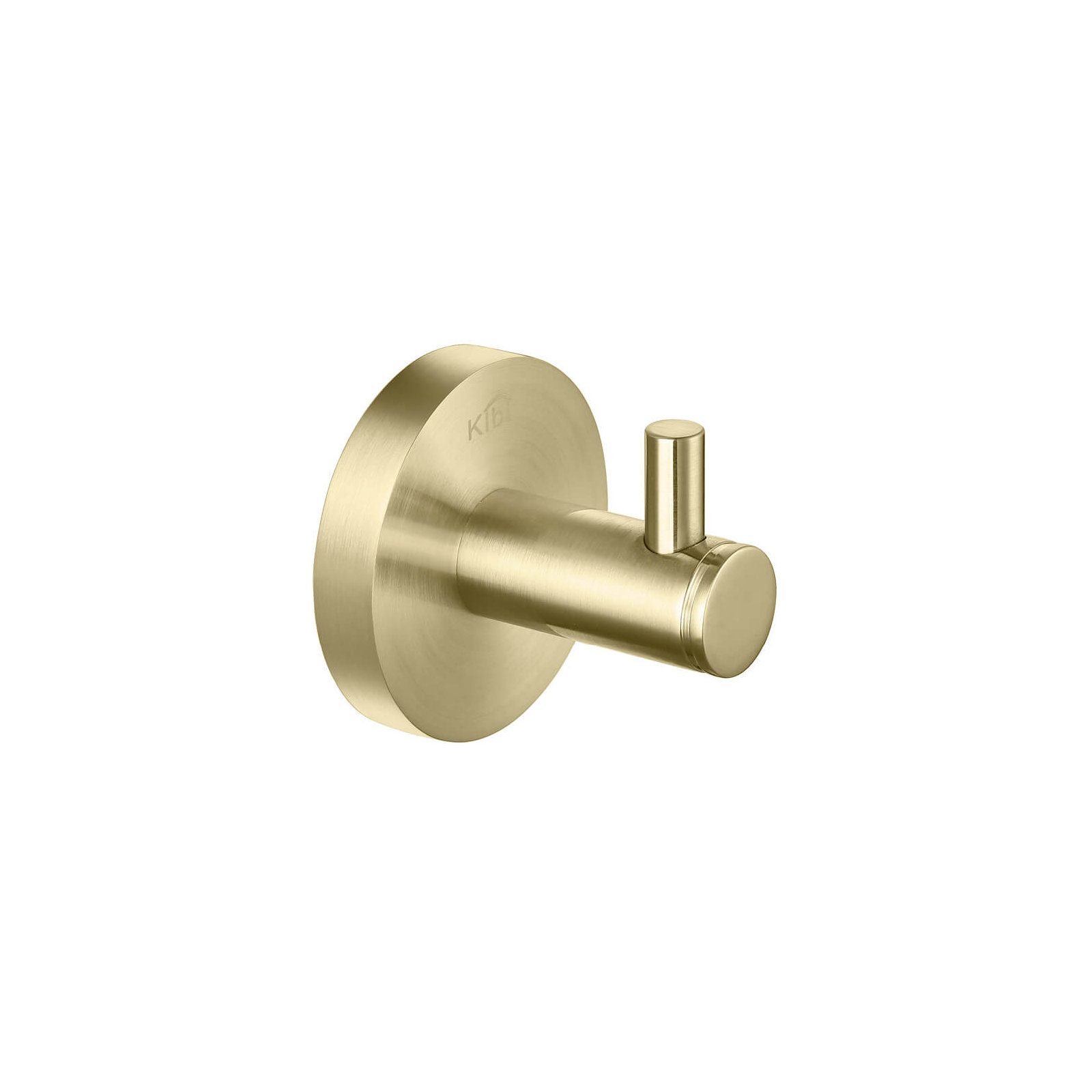Wall Mounted Robe Hook, Brush Gold 