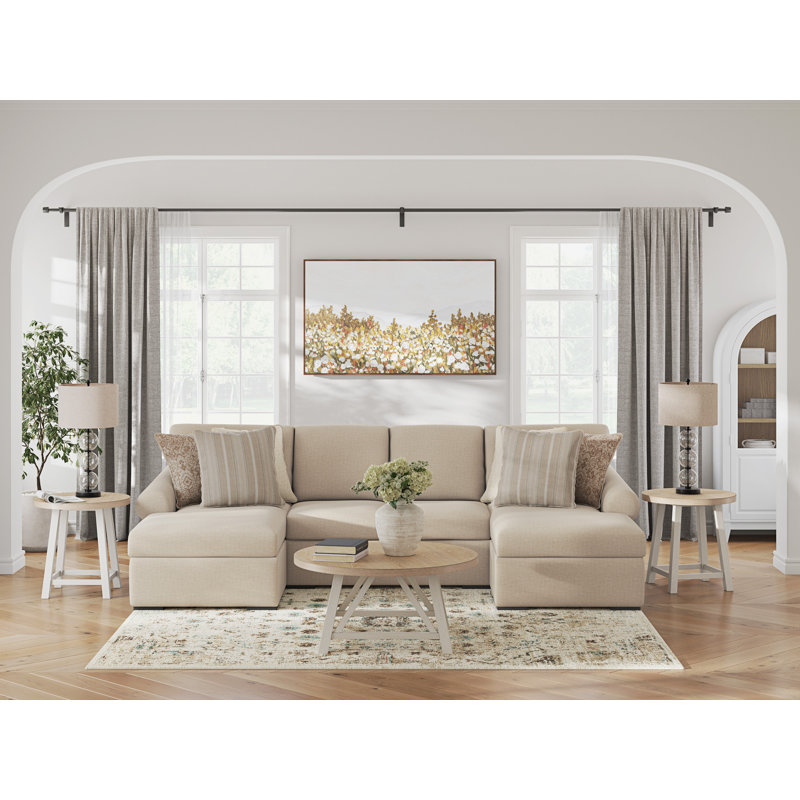 Canapé modulaire 3 pièces avec chaise LadyMae