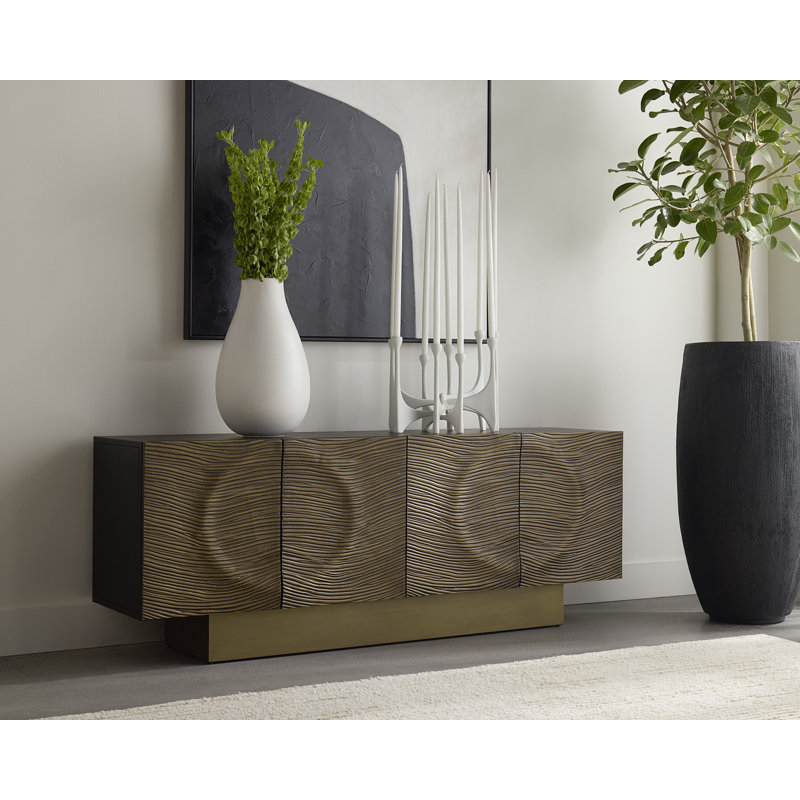 Dharkan 71.75'' Sideboard - Black