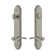 Arc Tall Plate Complete Entry Set with Single Cylinder Deadbolot and Bellagio Lever