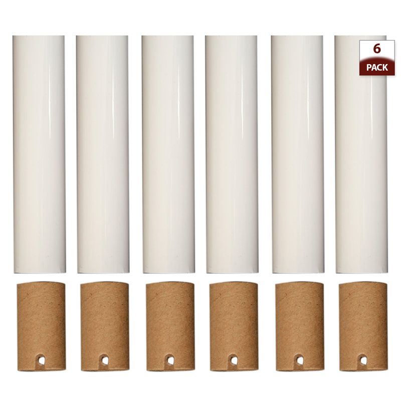 Couvercle de douille de lustre, H 2 po x l 3 po x P 4 po, Beige