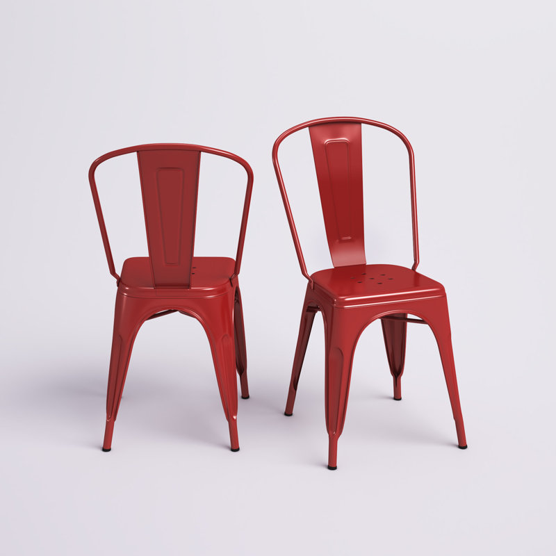 Chaise d'appoint Romsey, Rouge