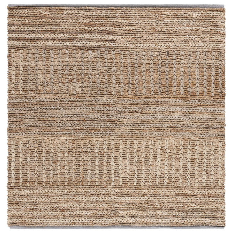 Tapis naturel en fibre naturelle 960, Carré 6 pi