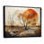 Black Floater Framed