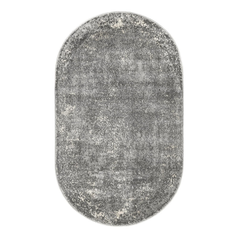 Tapis oriental gris Janousek, Ovale 3 pi 1 po x 5 pi 3 po