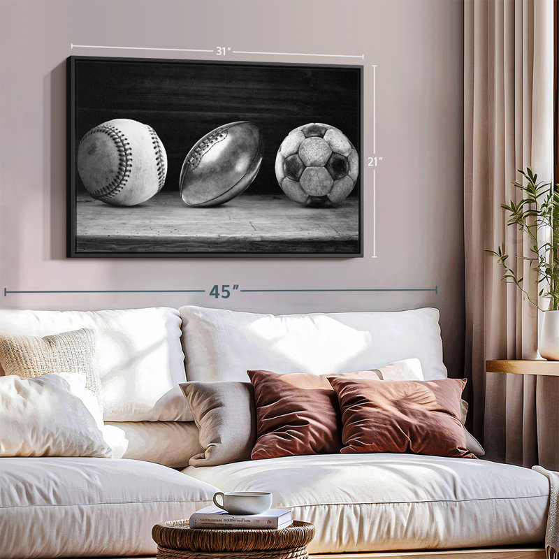 "Art mural monochrome", H 21 po x l 31 po
