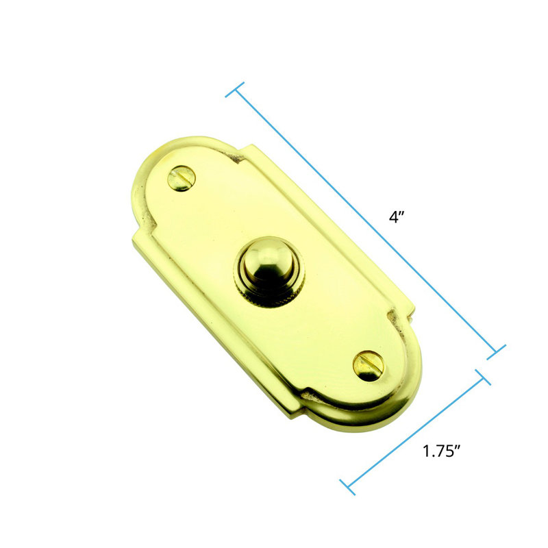 Colonial Door Bell Push Button