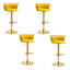 Christal Height Adjustable Swivel Bar Stool-425865442-425865238