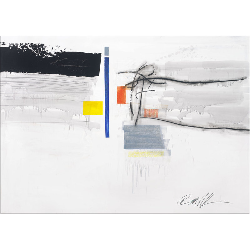«Techno-Color» par Robert Robinson - peinture sur toile tendue