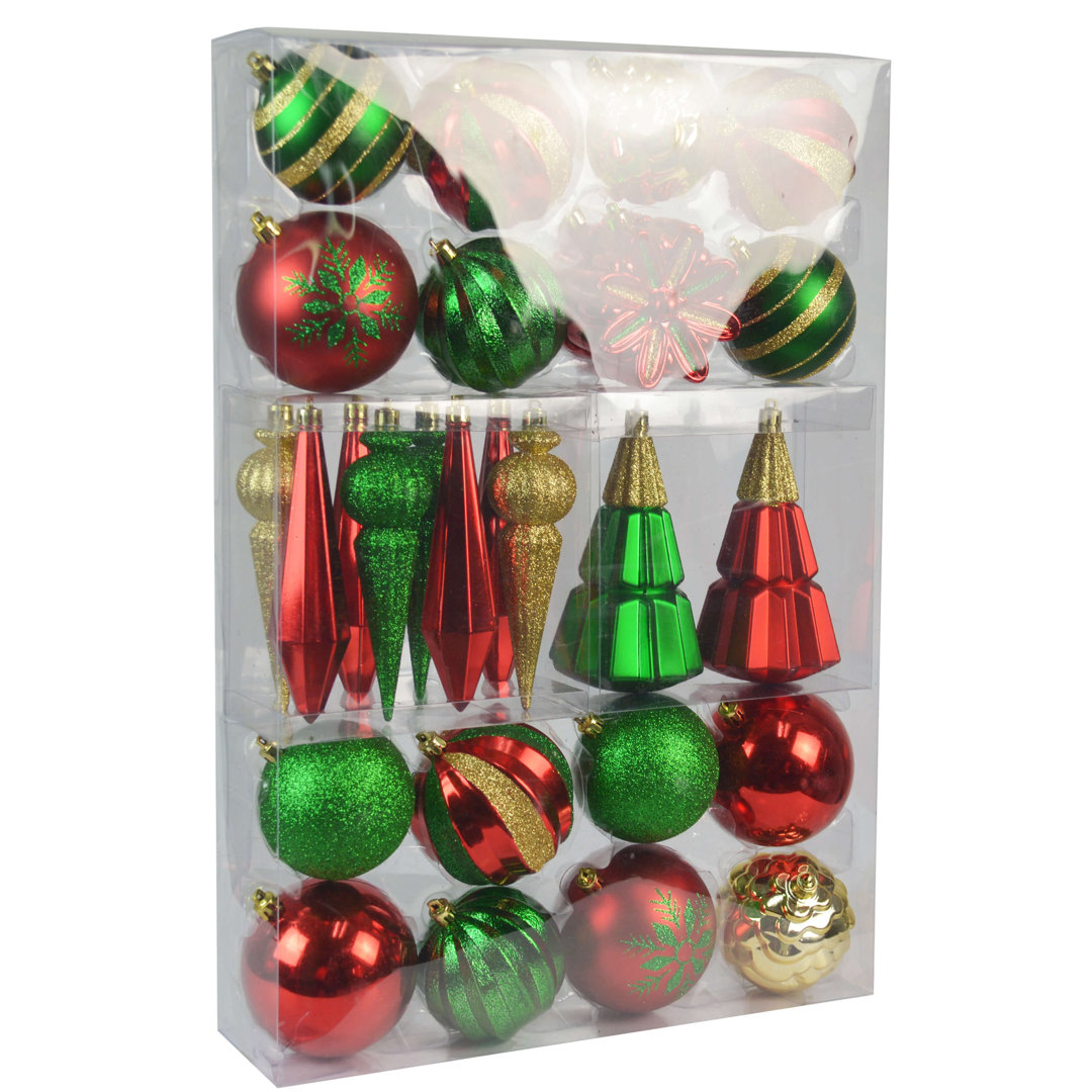 27 Piece Ball Ornament Set The Holiday Aisle® 