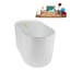 Baignoire autoportante 48 "avec drain interne Streamline-102290898
