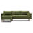 Napa 104.5" Velvet Sectional Sofa-1446458017-1446005341