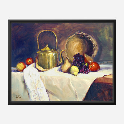 Copper Tea Pot Print by John Beard