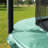 8' Round Backyard Trampoline with Safety Enclosure-4188669