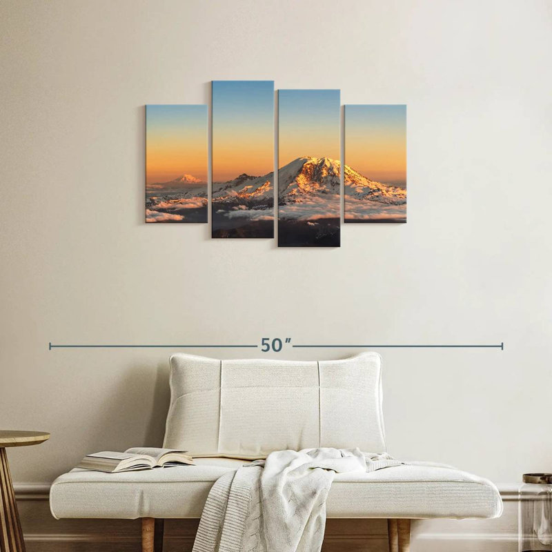 Alvord Winter Cascade Range, 22" H x 36" W
