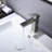 Single Handle Stainless Steel Bathroom Sink Faucet