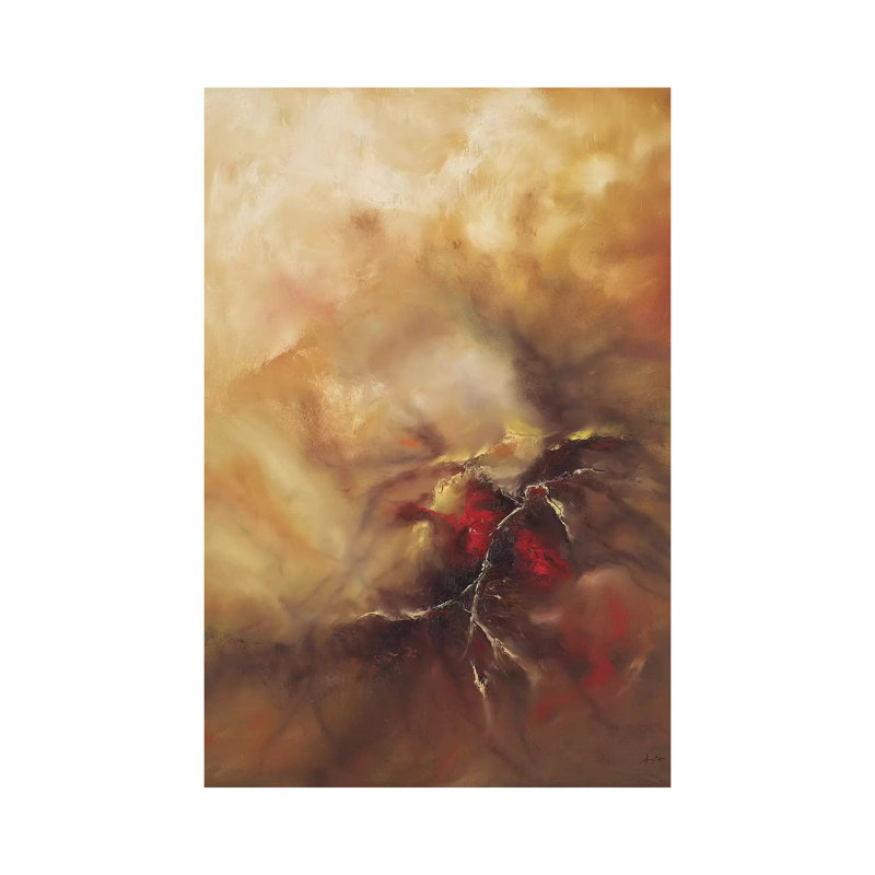 Nurture 1 Piece Painting on Canvas, 66.04cm H x 20.32cm W x 1.91cm D, Wrapped Canvas