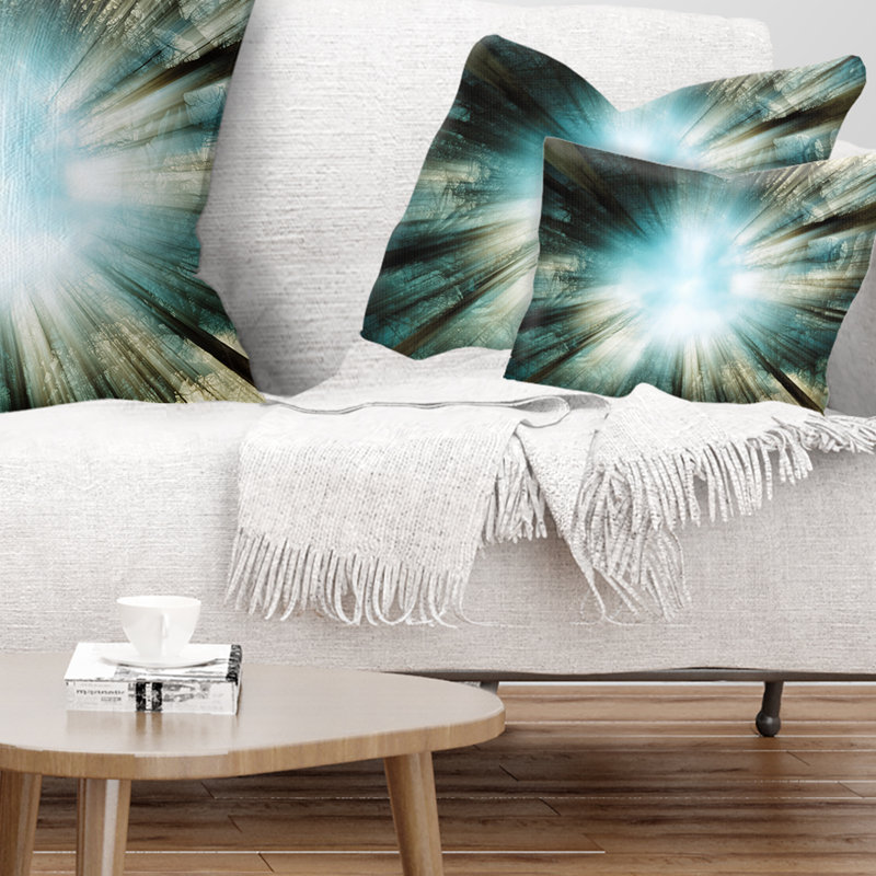 Light From Sky - Abstract Printed Pillow