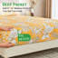 Ensemble de draps Gogreen 3PC pour lit simple à goussets profonds de 16 po, ensemble de draps en microfibre respirante ultra douce pour lit simple de très grande taille, ensemble de draps pour lit simple TG-116827646-116827659