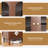 Arched Solid Wood Storage Cabinet, Walnut Finish-1987157602