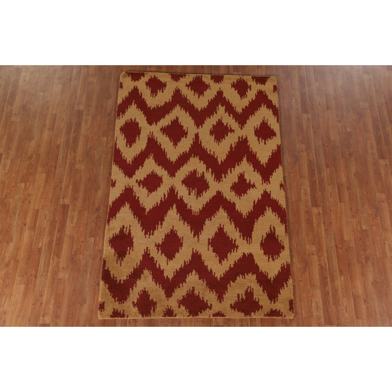 Tapis entièrement fait à la main Gabbeh 5 x 8