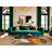 Washable American Robin Birds Area Rug-407152363