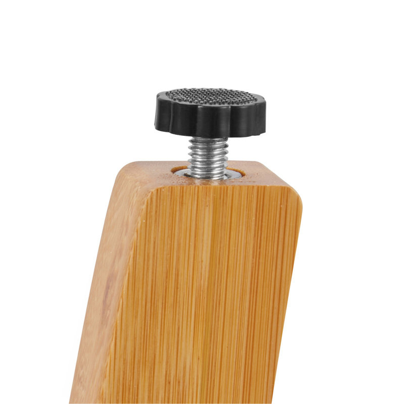 Tabouret de douche en bambou avec banc de douche 19,1 x 11,3 x 18,3 po
