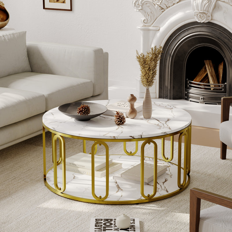 Table basse, Blanc