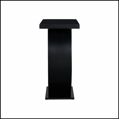 Mirod Stylish Modern Console Table with Egg-Shaped Base, Enhanced Stability and Durability, Sleek Design
