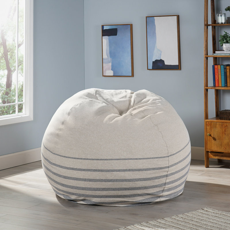 Polyester Classic Bean Bag, Gray Polyester