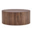 A Simple Cylindrical Coffee Table Only The Table, No Chairs.-732627518