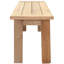 Banc d'extérieur en teck Bedwell-934224519