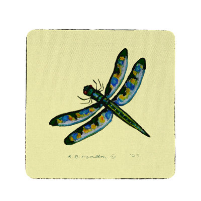 Sous-verre libellule