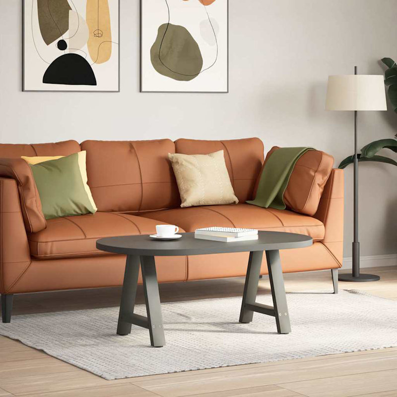 Sarbash Table Leg, Anthracite, 43cm H x 50cm W
