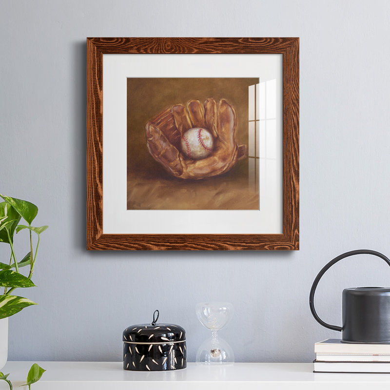 «Rustic Sports III», reproduction encadrée de qualité supérieure - prête à être accrochée, H 31,5 po x l 31,5 po x P 1,5 po
