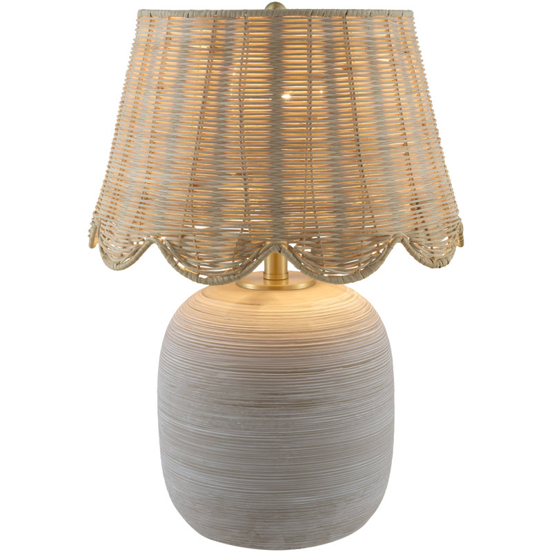 Caliah Table Lamp, Cream