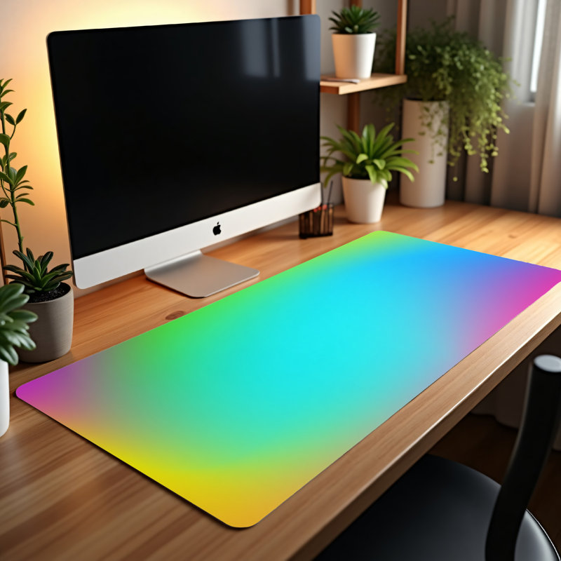 Polyester Desk Pad, 23.6x13.8