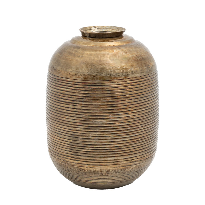 Brantson Aluminum Table Vase, 50 H x 37 W x 37 D cm