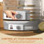 HOMCOM 5 Tier Food Dehydrator 245W Adjustable Temperature Control-121604994