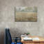  «Champ de fleurs», art mural sur toile avec lettres et lignes, 40 po x 26 po-1775978375
