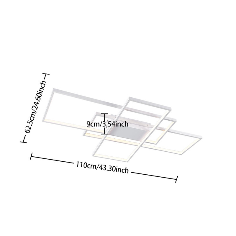 Aluminum LED Flush Mount