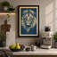 Noble Lion Japandi - Wrapped Canvas-732039143-732039148