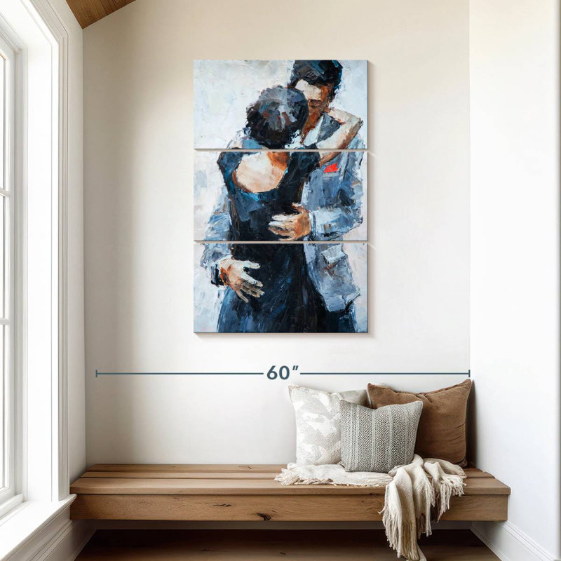 Hardie Couple romantique, H 38 po x l 24 po 