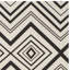 Tapis géométrique en coton tissé à la main Sonny Cedar Brook-19275206