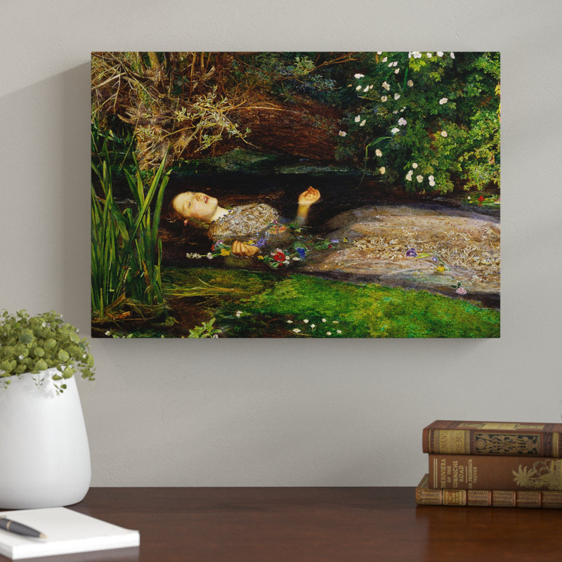 John Everett Millais - Wrapped Canvas Painting, 50cm H x 76cm W