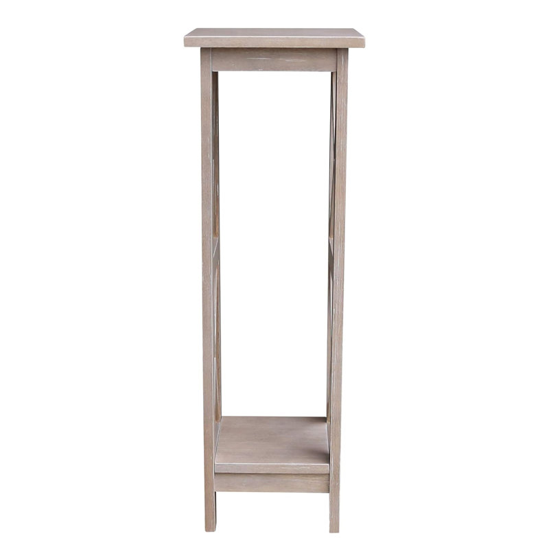 Support pour plante 30 po, H 36 po x L 12 po x P 12 po, Taupe-gris délavé
