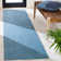 Moreau Handmade Flatweave Wool Blue Area Rug
