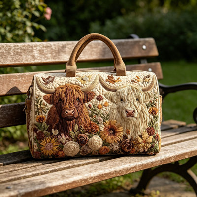 Sac à dos à dos de vache