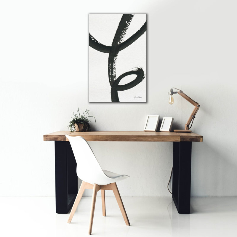  «Inky 3» par Farida Zaman, art mural sur toile, 26 po x 40 po